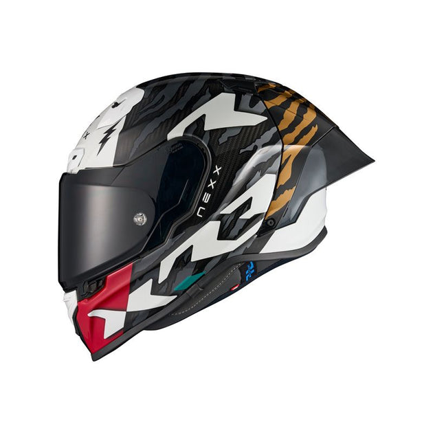 NEXX X.R3R ZIGER - X-PRO CARBON - GREY / GOLD – Strath Moto