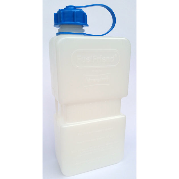 Beccuccio Serratura Tanica FuelFriend®-PLUS CLEAR - Tanica Da 1,0 Litri + Tubo Di Beccuccio Con Serratura - 2 Articoli - Perfetto Per Moto, Auto E Altro Tanica Tedesca Per Moto E Auto