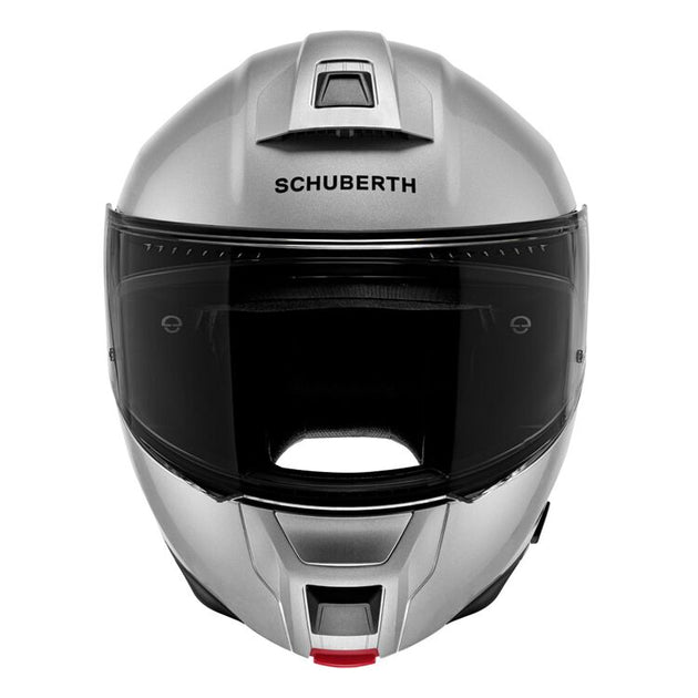 Schuberth ジェットヘルメット シルバー SCHUBERTH C5 MODULAR HELMET - GLOSS SILVER – Strath Moto