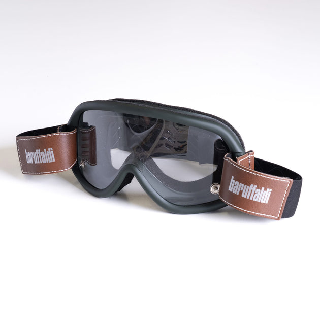 Baruffaldi Bastia Goggles バルファルディ スピード4 BARUFFALDI SPEED 4 GOGGLES - FOREST GREEN W/ 3 LENSES – Strath Moto