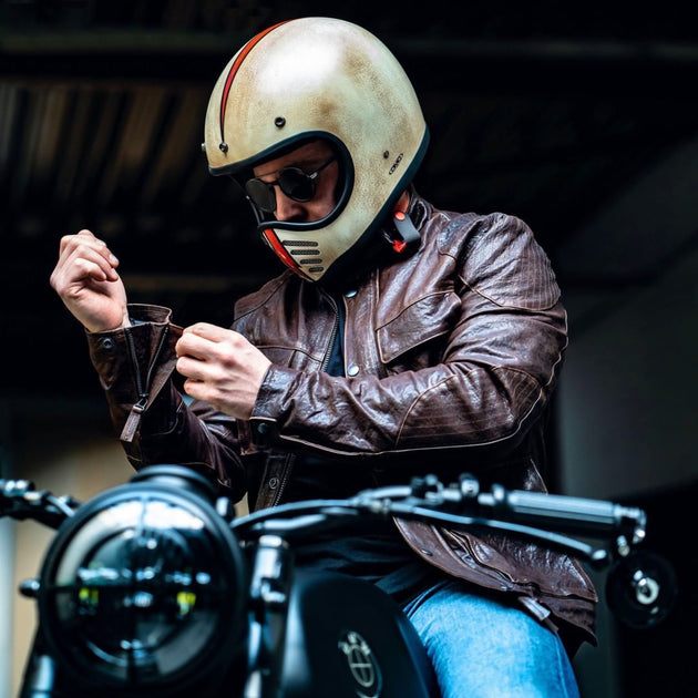 DMD SOLO RIDER BROWN LEATHER JACKET SIZE XXL SALE! – Strath Moto