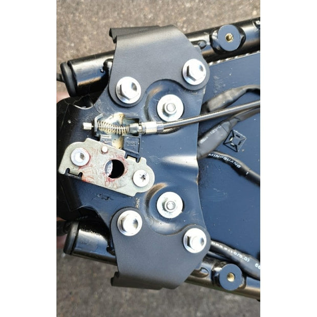 MOTONE UNDER SEAT/REAR FRAME INDICATOR BRACKETS LC - PAIR - BLACK