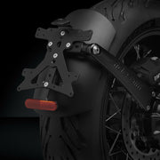 RIZOMA SIDE ARM LICENSE PLATE HOLDER KIT W/ UNDERTAIL COVER - PT706B - RNINET SCRAMBLER