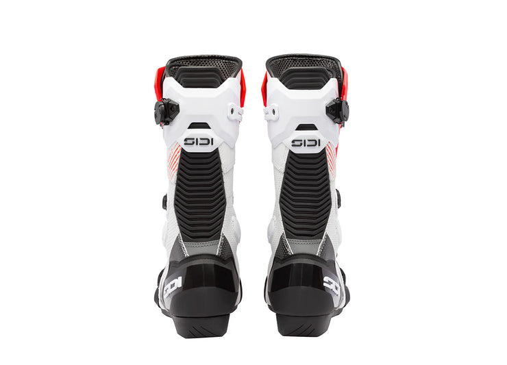 SIDI MAG 2 AIR BOOTS - WHITE/BLACK/RED – Strath Moto