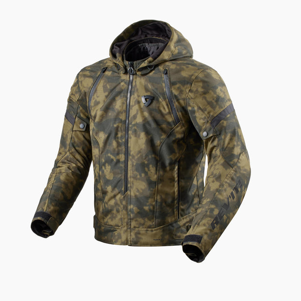 REV'IT! FLARE 3 JACKET - CAMO-DARK GREEN