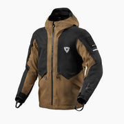 REV'IT! TECTONIC H20 JACKET - BLACK-BROWN