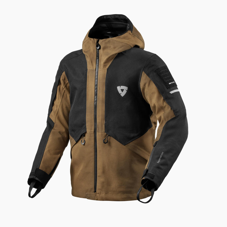 REV'IT! TECTONIC H20 JACKET - BLACK-BROWN