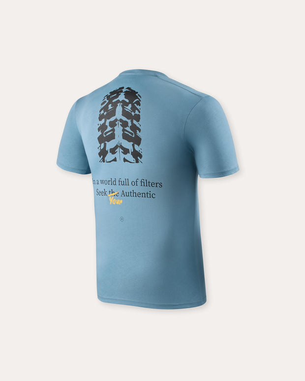 REV'IT! SALEM MEN'S T-SHIRT - LIGHT BLUE