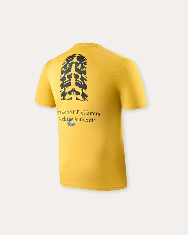 REV'IT! SALEM MEN'S T-SHIRT - OCHER YELLOW