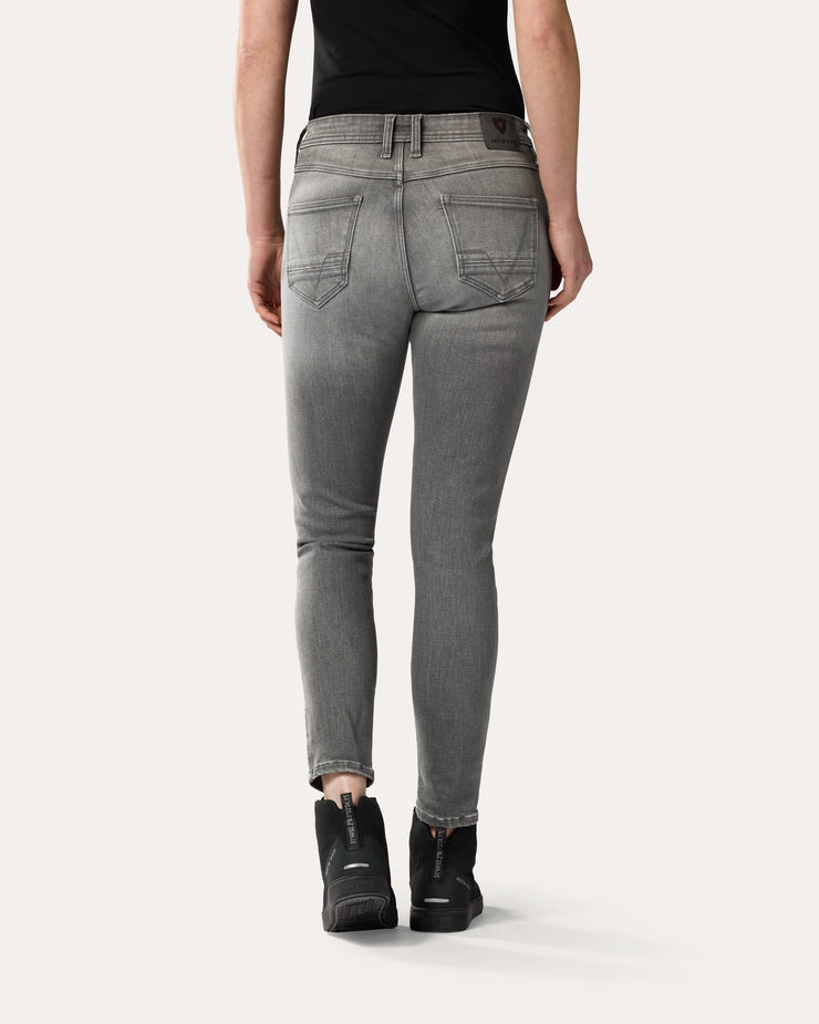 REV'IT! SHELBY 3 LADIES JEANS SKINNY FIT (SK) - MEDIUM GREY USED