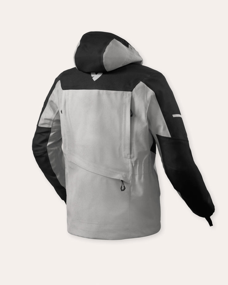 REV'IT! TECTONIC H20 JACKET - BLACK-LIGHT GREY