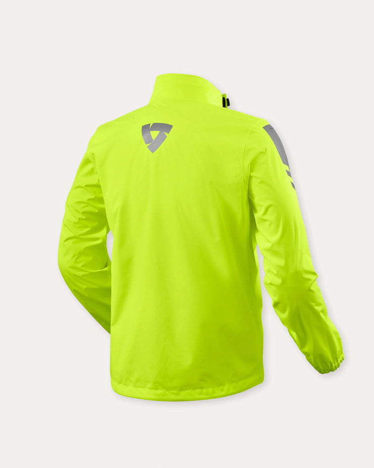 REV'IT! CYCLONE 4 H2O RAIN JACKET - NEON YELLOW