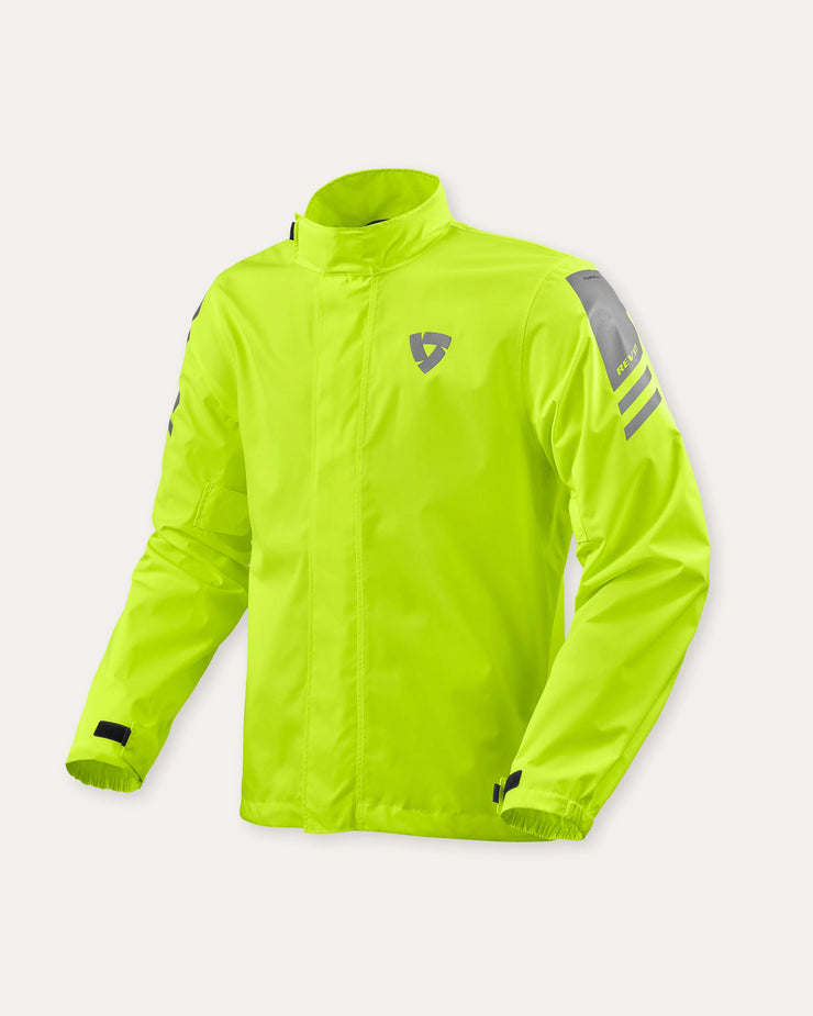 REV'IT! CYCLONE 4 H2O RAIN JACKET - NEON YELLOW