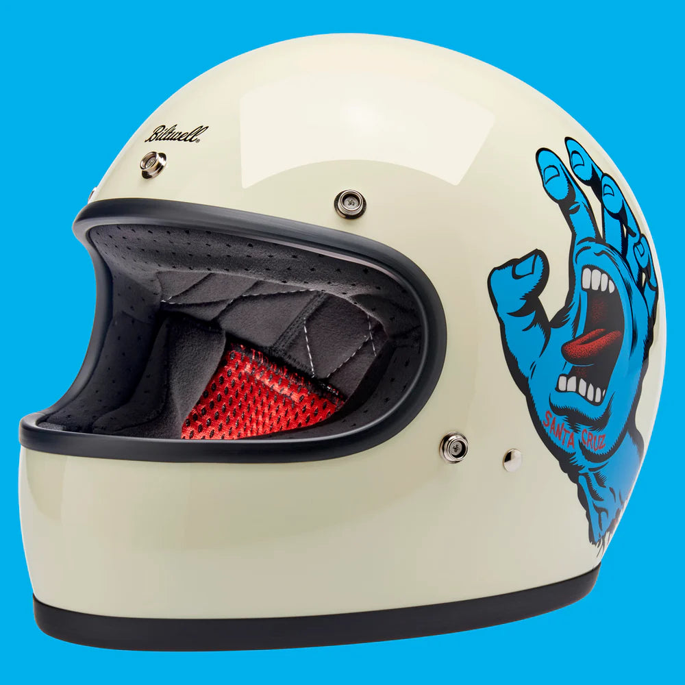 BILTWELL GRINGO ECE 22.06 HELMET - SANTA CRUZ COLLAB - SIZE S