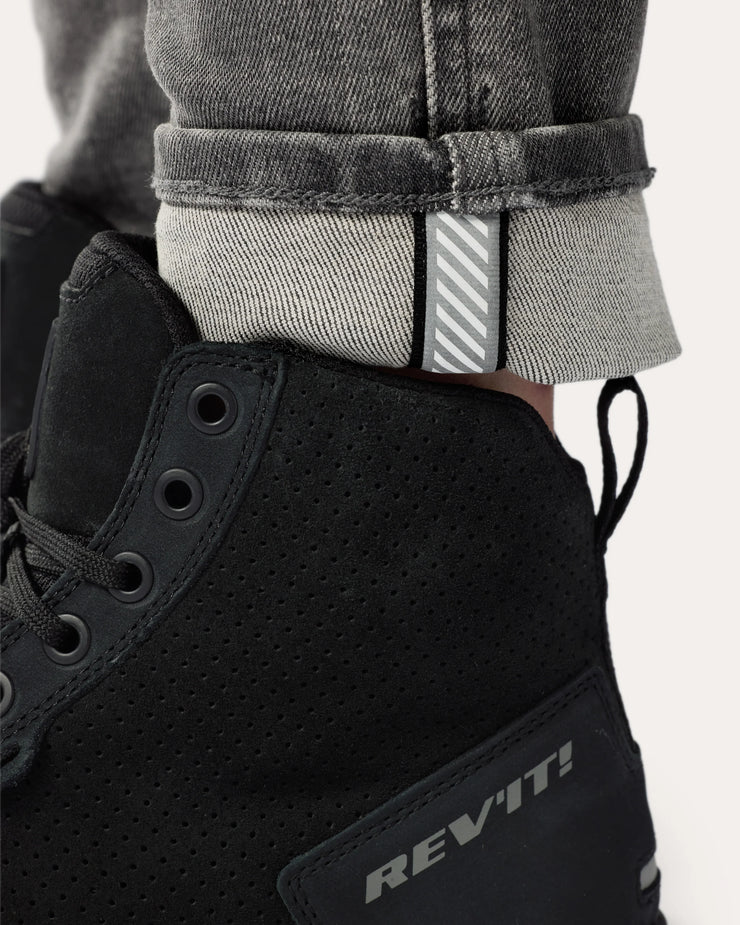 REV'IT! SHELBY 3 LADIES JEANS SKINNY FIT (SK) - MEDIUM GREY USED