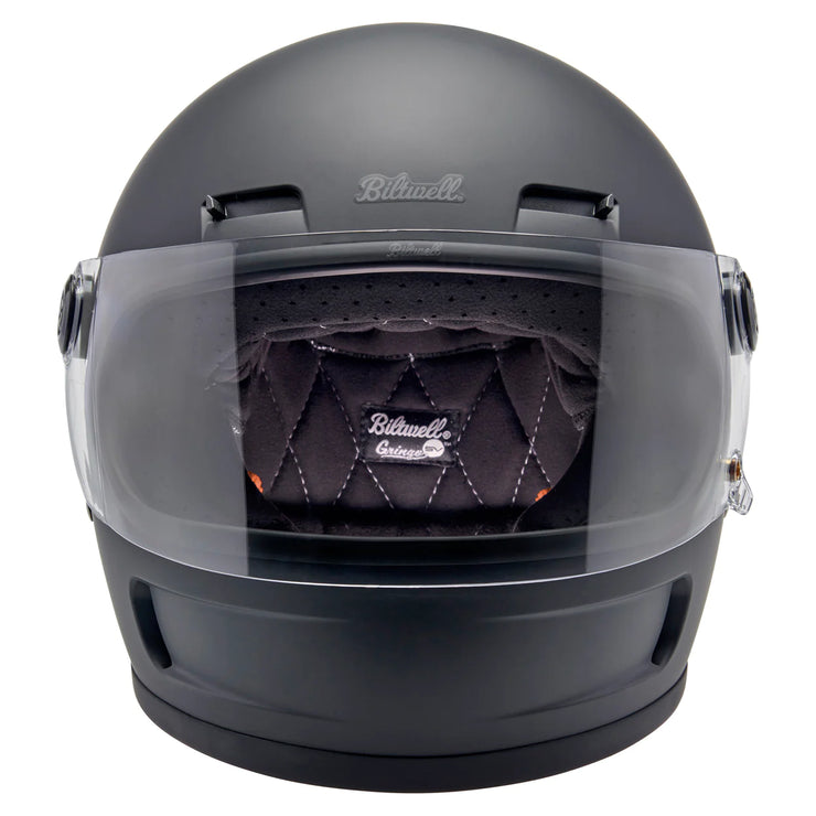 BILTWELL GRINGO SV ECE HELMET - FLAT BLACK