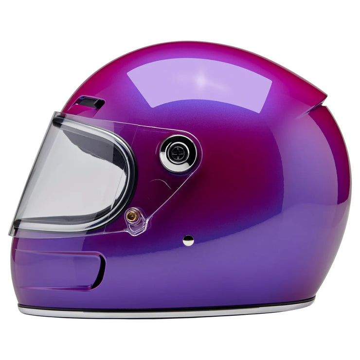 BILTWELL GRINGO SV ECE 22.06 HELMET - METALLIC GRAPE