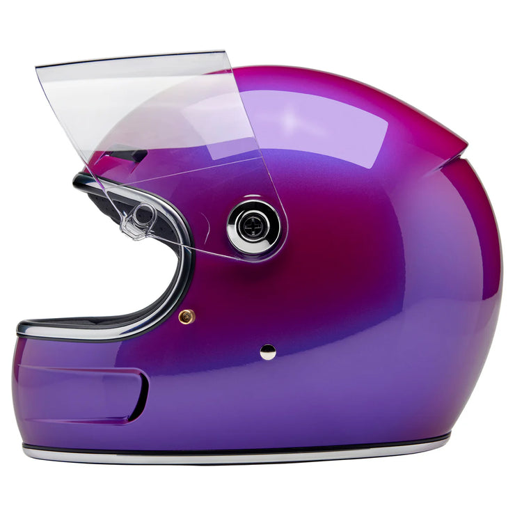BILTWELL GRINGO SV ECE 22.06 HELMET - METALLIC GRAPE