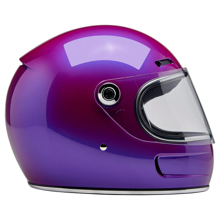 BILTWELL GRINGO SV ECE 22.06 HELMET - METALLIC GRAPE
