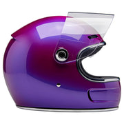 BILTWELL GRINGO SV ECE 22.06 HELMET - METALLIC GRAPE