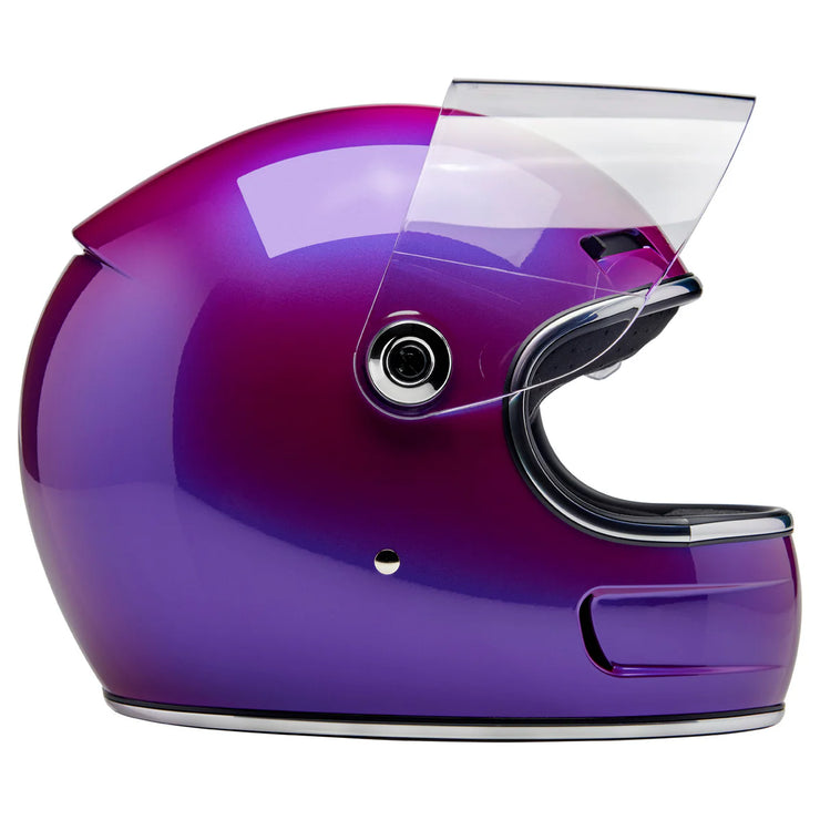 BILTWELL GRINGO SV ECE 22.06 HELMET - METALLIC GRAPE