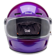 BILTWELL GRINGO SV ECE 22.06 HELMET - METALLIC GRAPE