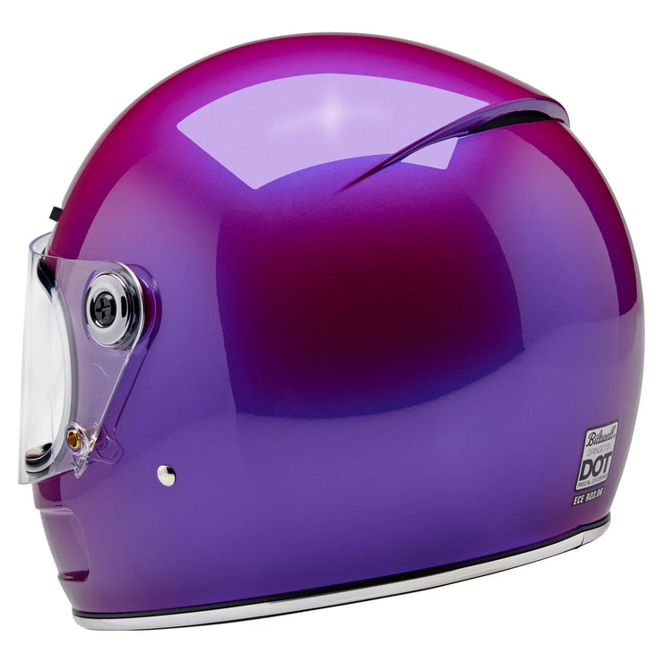 BILTWELL GRINGO SV ECE 22.06 HELMET - METALLIC GRAPE