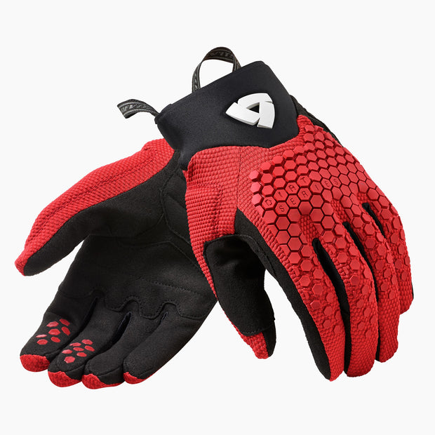 REV'IT! MASSIF GLOVES -RED