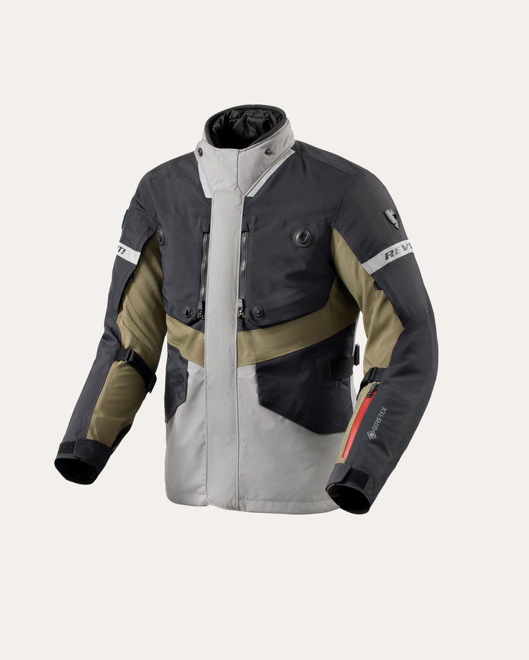 REV'IT! NEPTUNE 3 GTX JACKET - BLACK-DARK GREEN