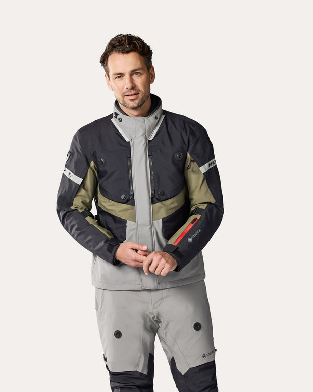 REV'IT! NEPTUNE 3 GTX JACKET - BLACK-DARK GREEN