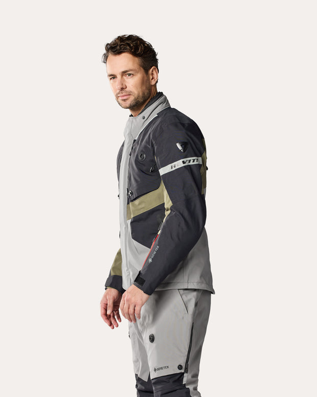 REV'IT! NEPTUNE 3 GTX JACKET - BLACK-DARK GREEN