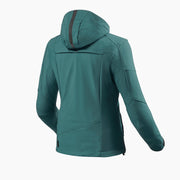 REV'IT! AFTERBURN H2O LADIES JACKET - TEAL GREEN