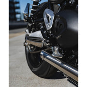 MOTONE RANGER FOOT PEGS - FULL RIDER SET & PASSENGER PEGS FOR LC TRIUMPHS - POLISHED