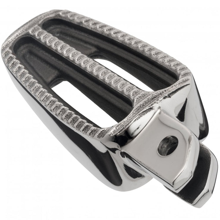 MOTONE RANGER FOOT PEGS - FULL RIDER SET & PASSENGER PEGS FOR LC TRIUMPHS - POLISHED