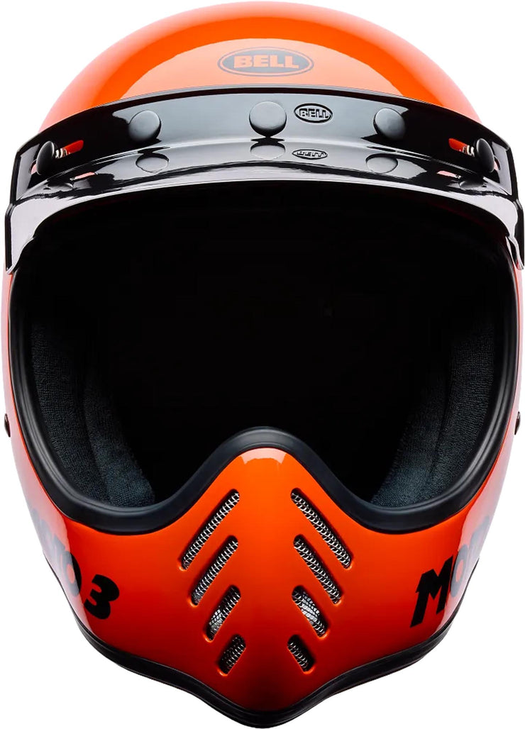 BELL MOTO 3 - CLASSIC GLOSS ORANGE – Strath Moto