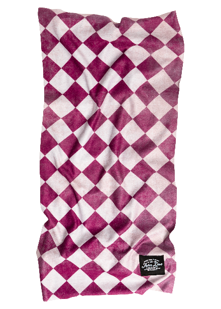 JOHN DOE NECK TUBE - BORDEAUX FLAG