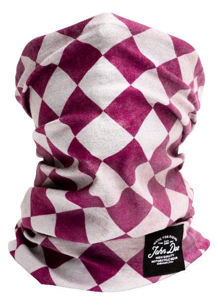 JOHN DOE NECK TUBE - BORDEAUX FLAG