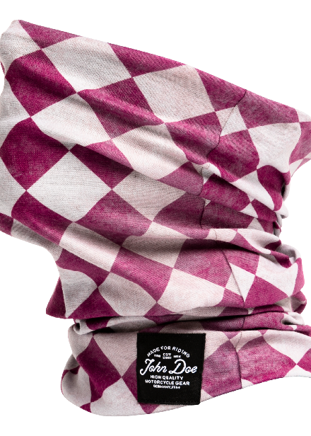 JOHN DOE NECK TUBE - BORDEAUX FLAG