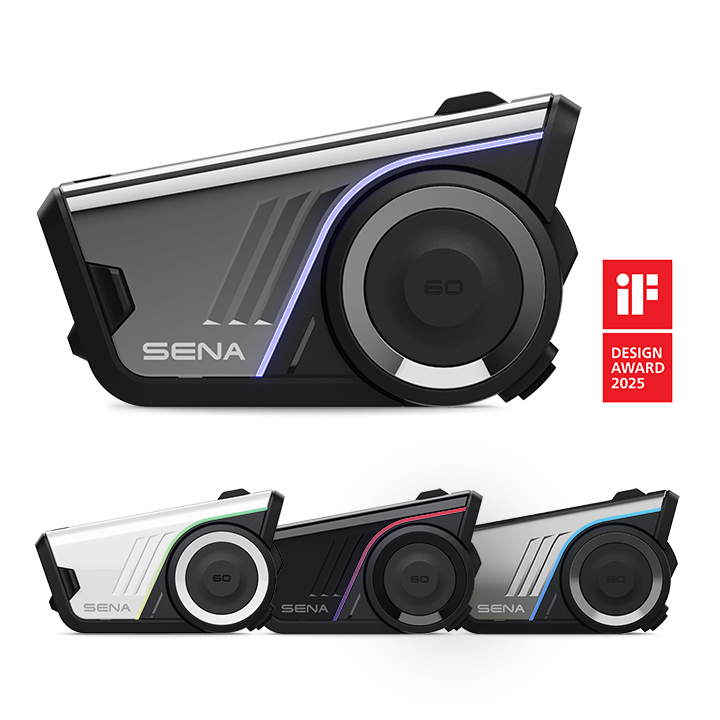 SENA 60S MOTORCYCLE MESH COMMUNICATION SYSTEM W/ HARMON KARDON SPEAKERS