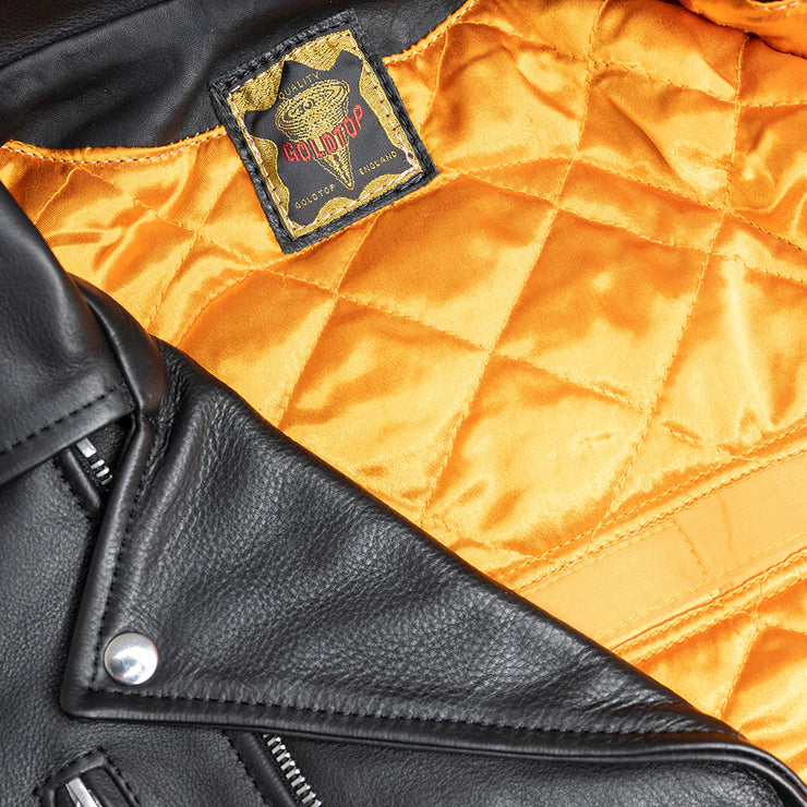 GOLDTOP 617 JACKET (CE ARMOURED) - BLACK