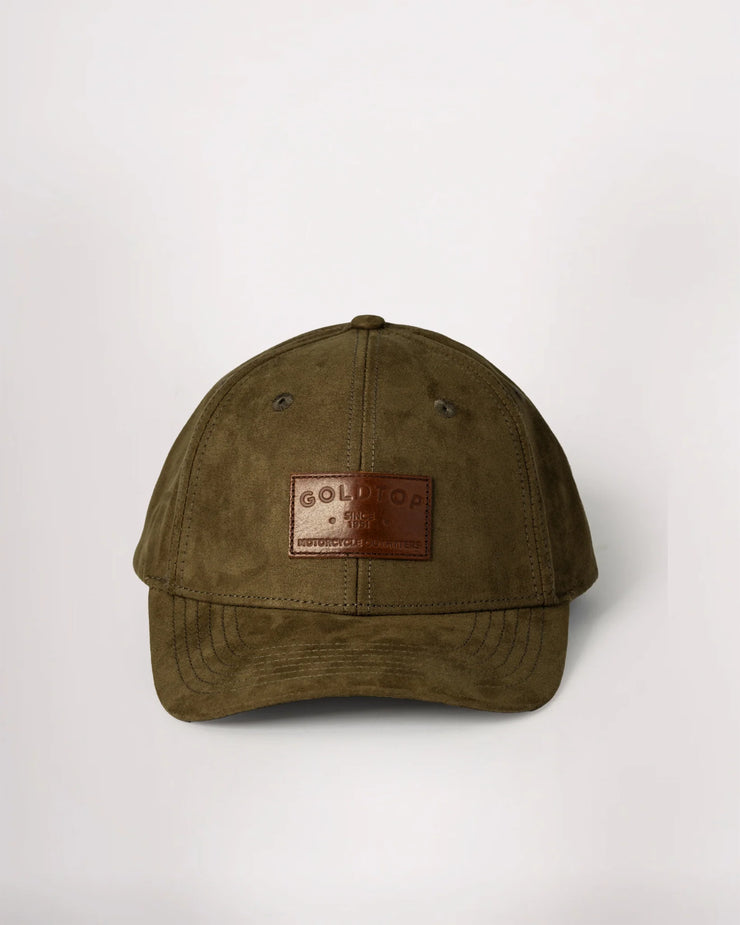 GOLDTOP 6 PANEL CAP - OLIVE