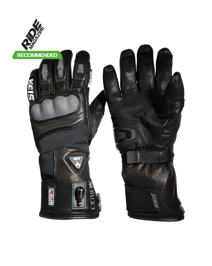 KEIS HEATED MOTORCYCLE GLOVES G901 EXTREME – Strath Moto