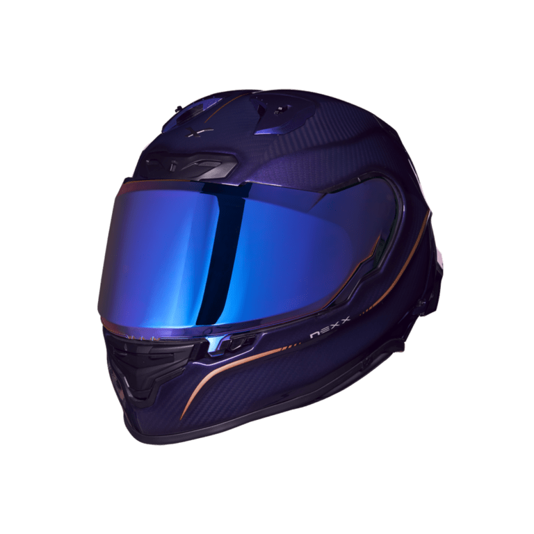 NEXX X.R3R CARBON HAGIBIS - PURPLE – Strath Moto