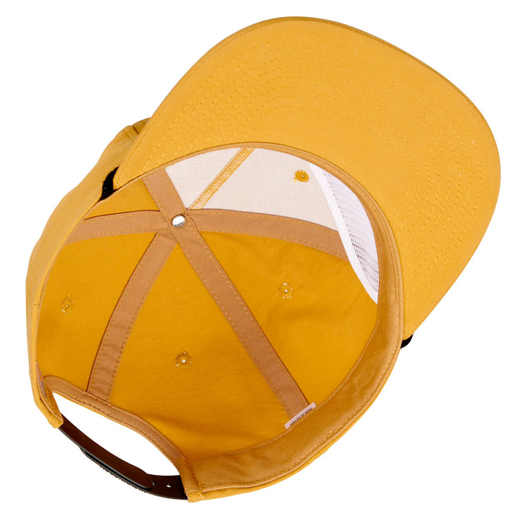 BILTWELL DUFFER SNAPBACK HAT - BISCUIT/BLACK
