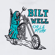 BILTWELL REAPER POCKET TEE - WHITE