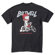 BILTWELL MOTORSICKLE POCKET TEE - BLACK