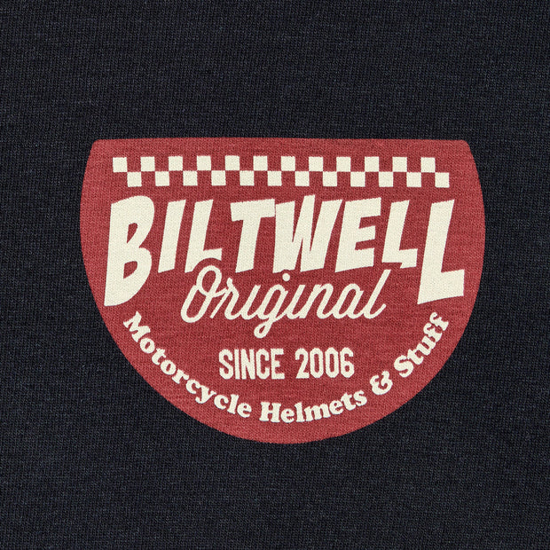 BILTWELL LEFT TURN LONGSLEEVE SHIRT - BLACK