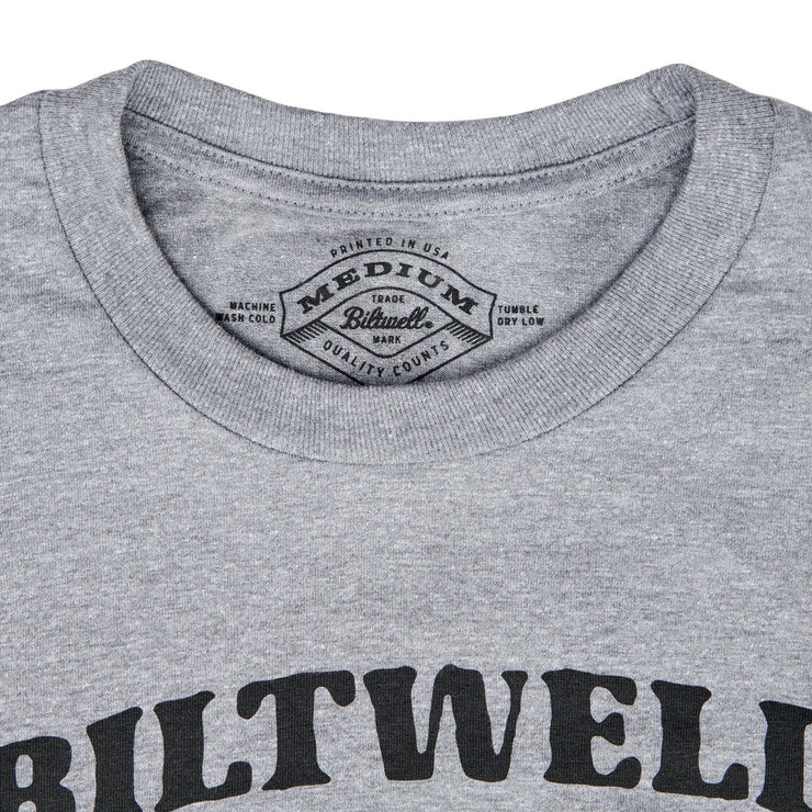 BILTWELL TIGER LONGSLEEVE SHIRT - GRAPHITE