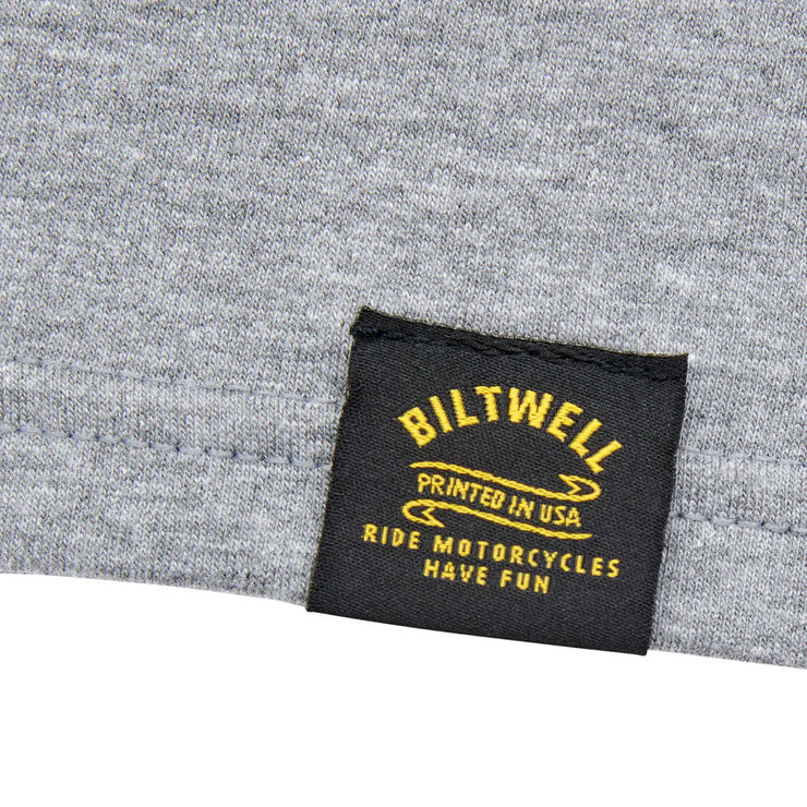 BILTWELL TIGER LONGSLEEVE SHIRT - GRAPHITE