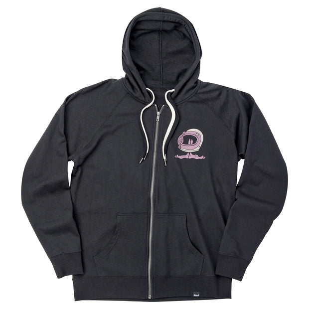 BILTWELL SHORTY ZIP HOODIE - BLACK
